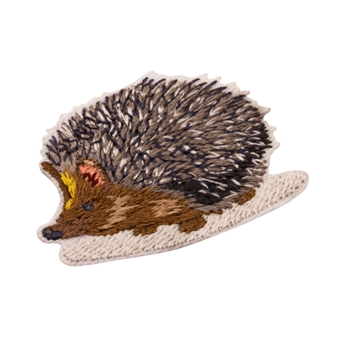 Aufnäher / Patch, gestickt, Igel - Bild 2