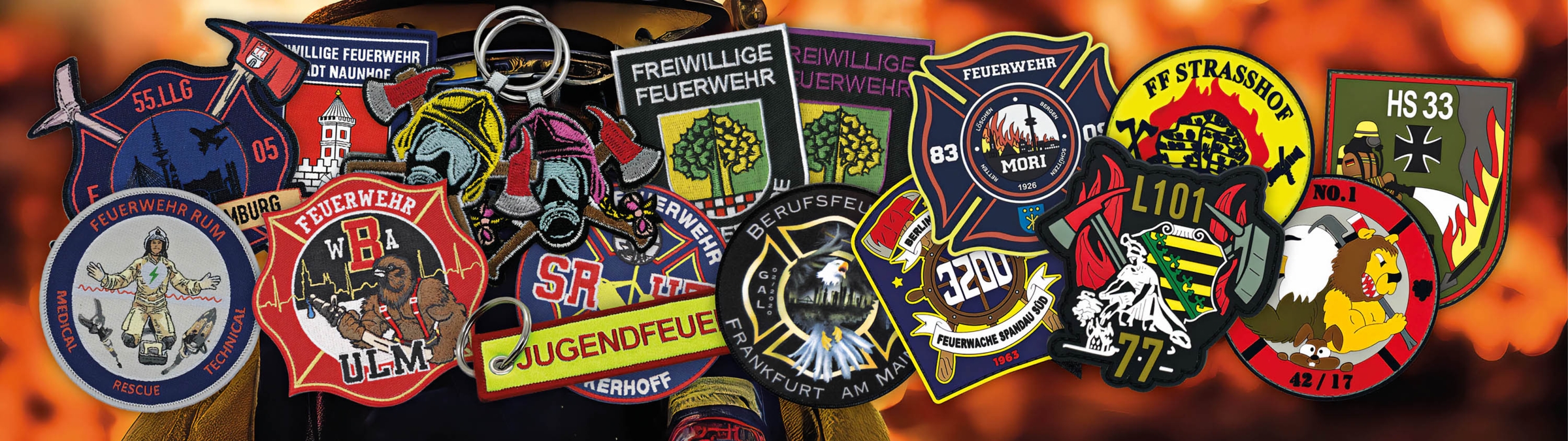 Feuerwehr Patch online erstellen und kaufen