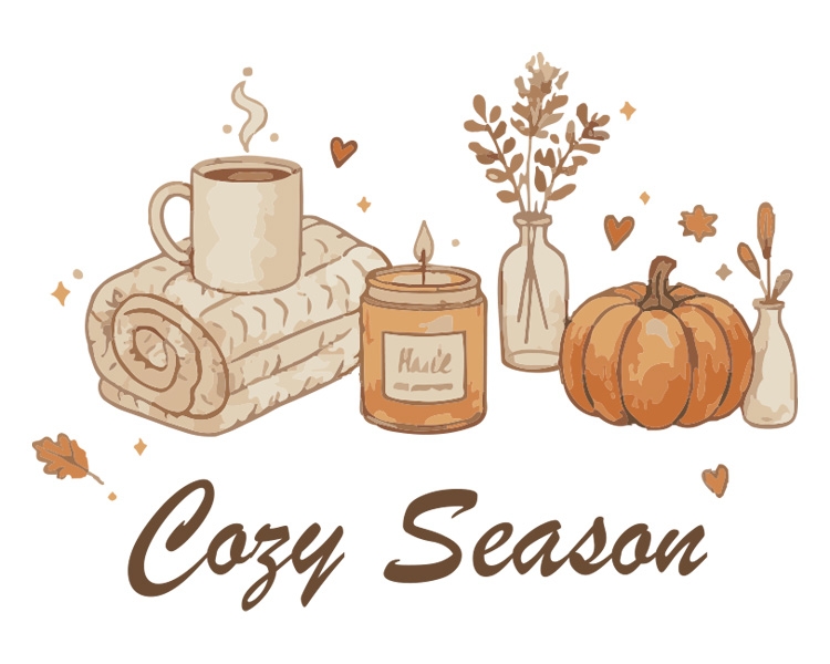 DTF/Bügelbild - 1A Herbstkollektion - Cozy Season