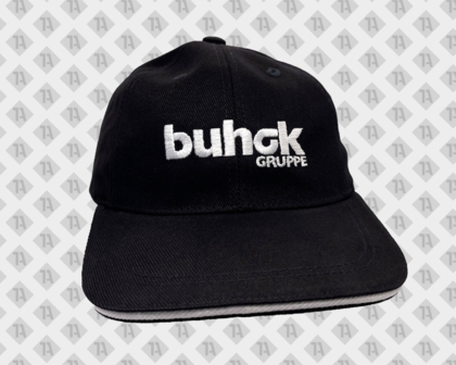 Direktstick auf Cap in weiß Embroidery Textilveredelung Branding